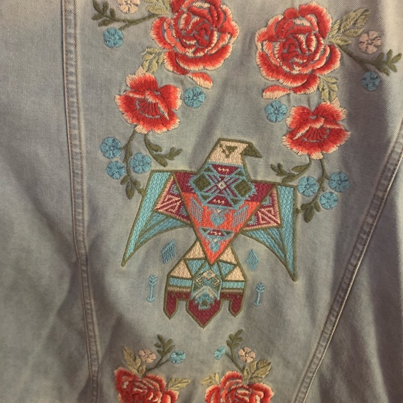 COPY - COPY - Glitzy Girls Boutique embroidered denim plus size 1x - Picture 5 of 15